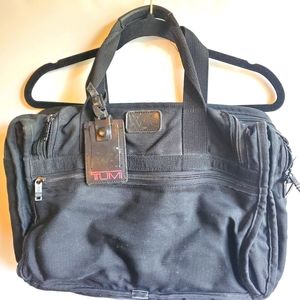 TUMI BRIEFCASE AND LAPTOP BAG ATTACHE TRAVEL BLACK